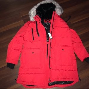 BCBG Max Azria Hooded Puffer Parka NWT